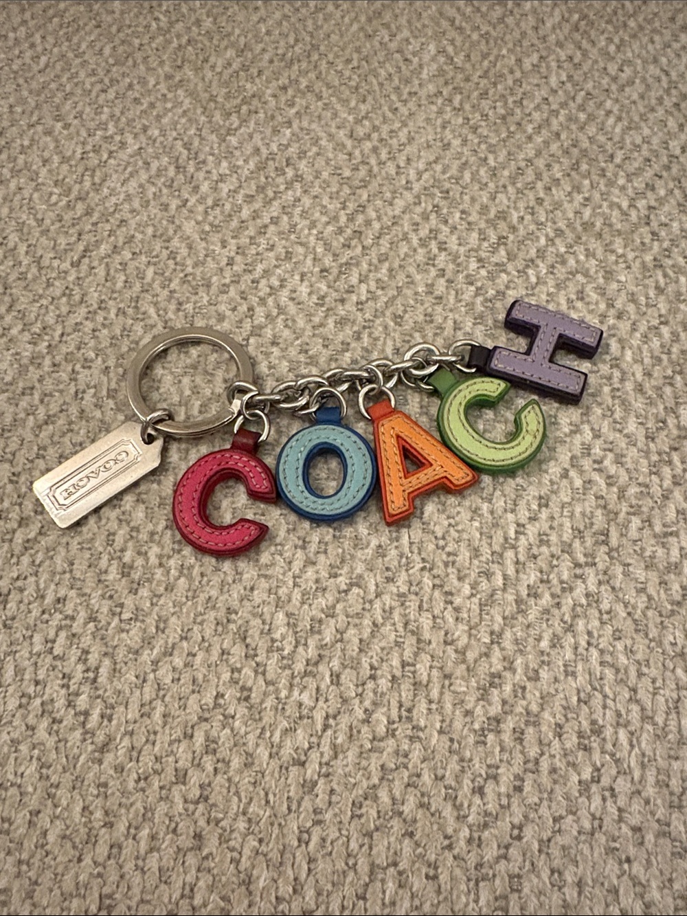 Coach Rare Y2K Keychain